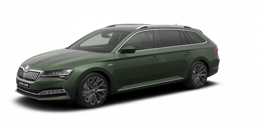 Škoda Superb, 2,0 TDI 147 kW 7-stup. automat. 4x4, barva zelená