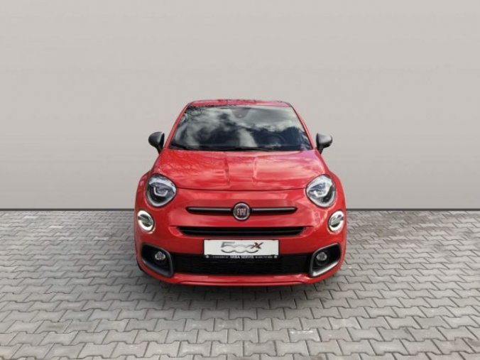 Fiat 500X, SPORT 1.0 120k, barva červená