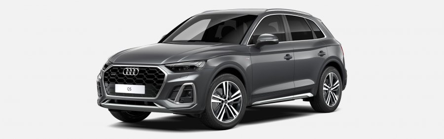 Audi Q5, Q5 S line 40 TDI 150kW quattro, barva šedá