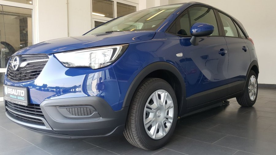 Opel Crossland X, SMILE 1,2 + ZP Zdarma, barva modrá