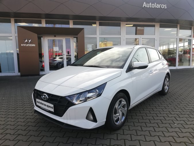 Hyundai i20, 1,2i 62 kW (95 NAT) 5 st. man, barva bílá