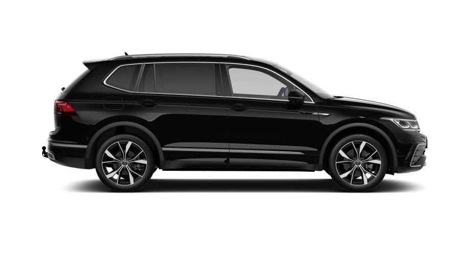 Volkswagen Tiguan Allspace, Allspace R-Line 2,0 TSI 140 kW 4M 7DSG, barva černá