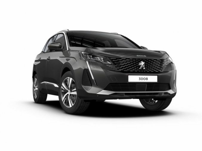 Peugeot 3008, ALLURE PACK 1.2 130k EAT8, barva šedá