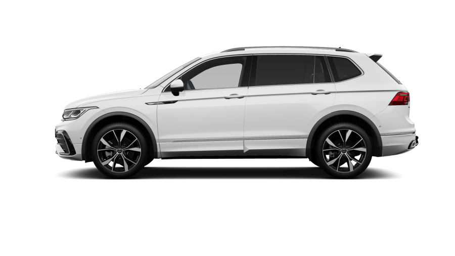 Volkswagen Tiguan Allspace, Allspace R-Line 2,0 TDI 147 kW 4M 7DSG, barva bílá