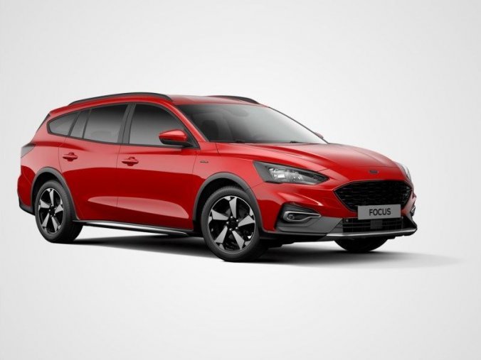 Ford Focus, 1.5 EcoBoost, barva červená