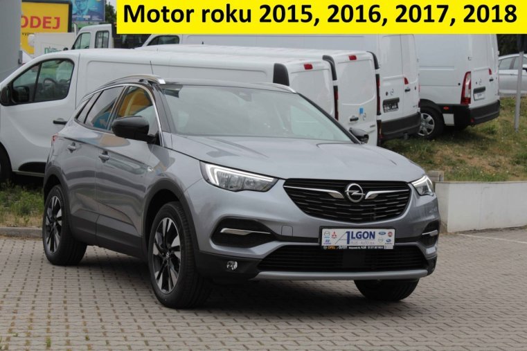 Opel Grandland X, Smile 1,2 TURBO 96 kW, barva šedá