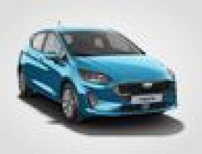 Ford Fiesta, 1.0 EcoBoost, barva modrá