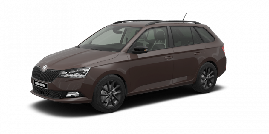 Škoda Fabia, 1,0 TSI 81 kW 6-stup. mech., barva hnědá