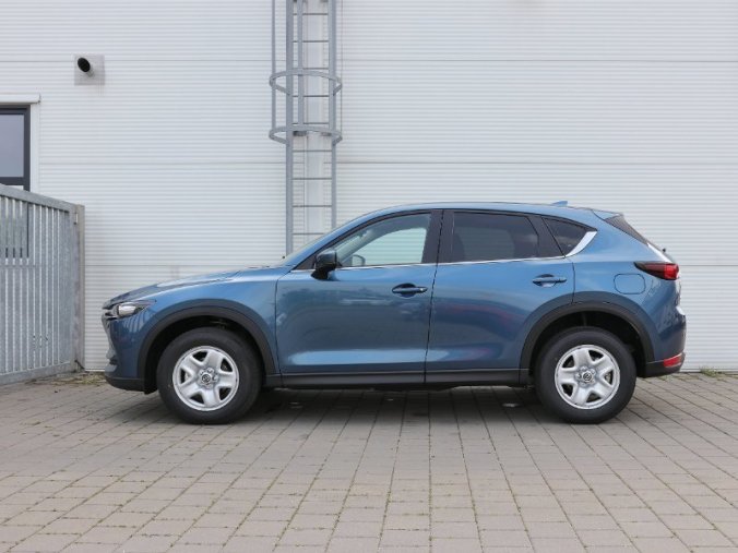 Mazda CX-5, 2,0i Skyactiv-G 121 KW/165k, barva modrá