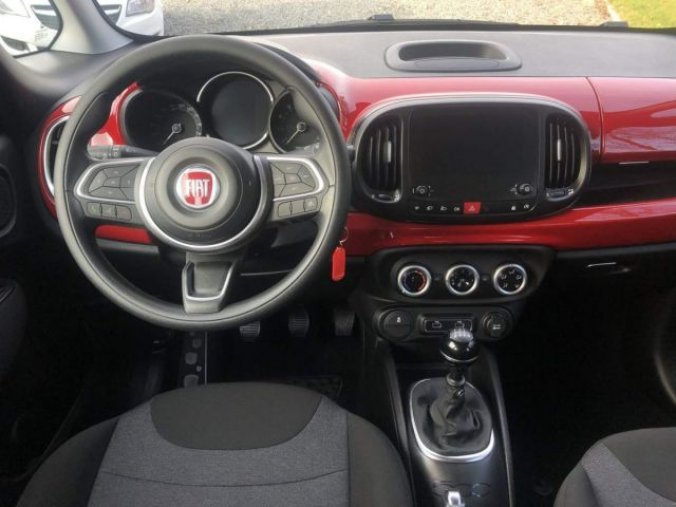 Fiat 500L, MIRROR 1.4i 95k, barva červená