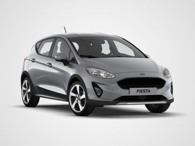 Ford Fiesta, 1.0 EcoBoost, barva stříbrná