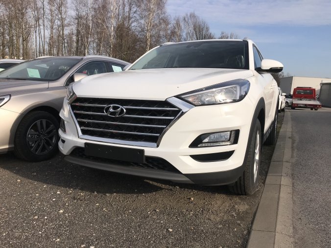 Hyundai Tucson, 1,6 T-GDi 130 kW (95 NAT) 6 st. man, barva bílá