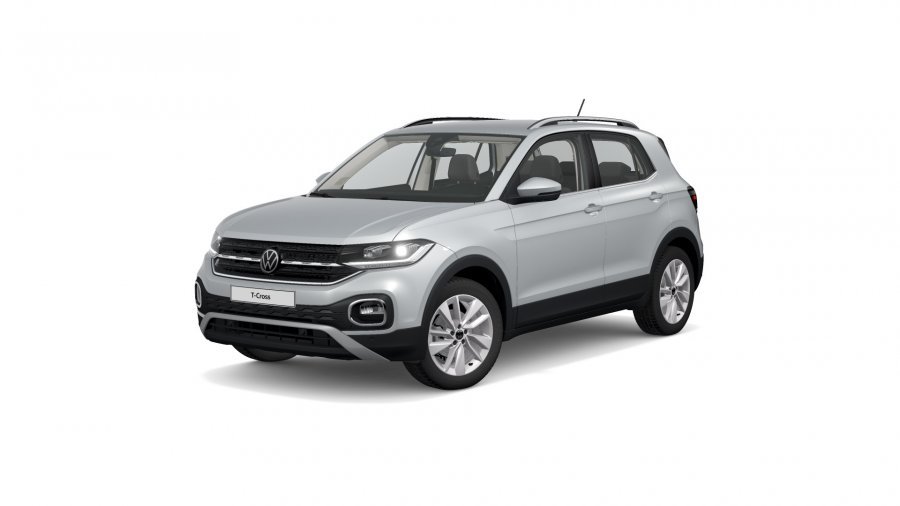 Volkswagen T-Cross, T-Cross Style 1,5 TSI 110 kW 7DSG, barva stříbrná