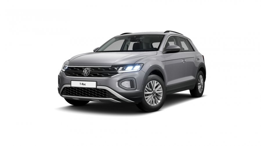 Volkswagen T-Roc, T-Roc Life 1,0 TSI 81kW 6G, barva šedá