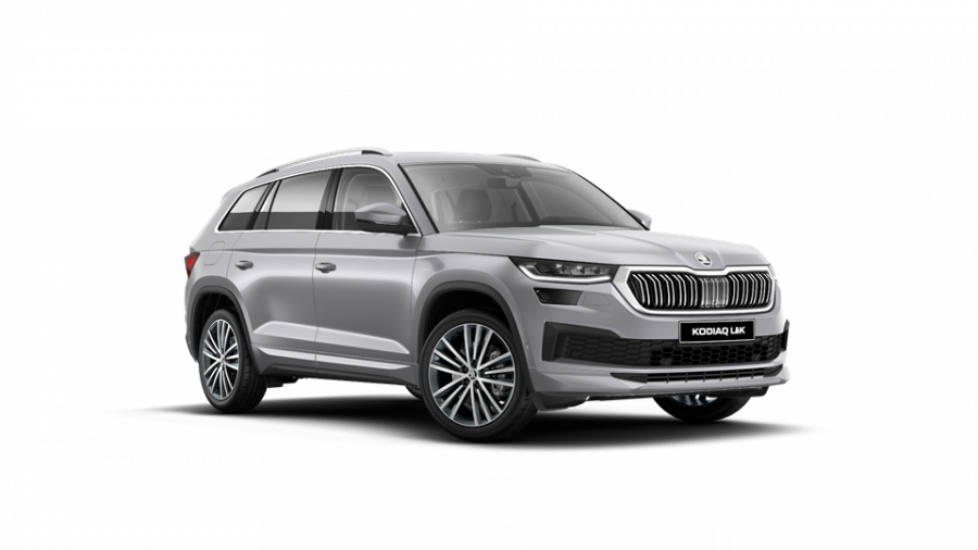 Škoda Kodiaq, 2,0 TDI 147 kW 7-stup. automat. 4x4, barva stříbrná