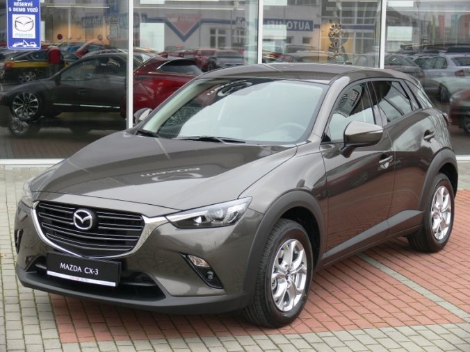 Mazda CX-3, 2.0 Skyactiv G121 + NAVI, barva šedá