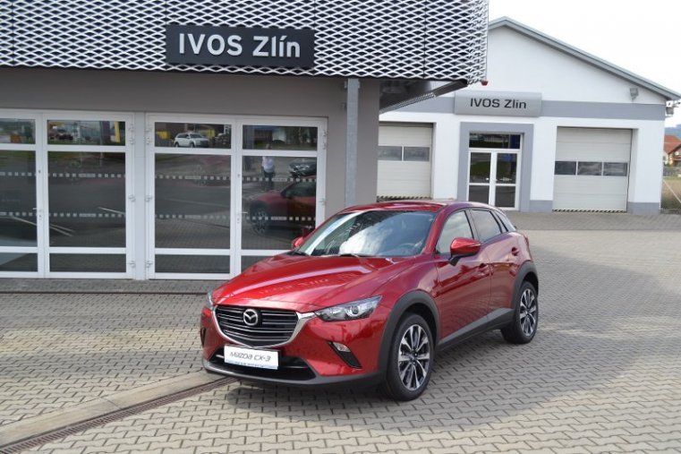 Mazda CX-3, 2,0 121k, barva červená