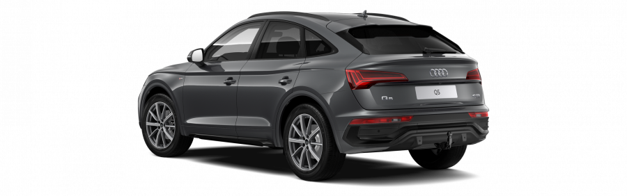 Audi Q5 Sportsback, Q5 SB S line 40 TDI 150kW quattro, barva šedá