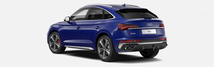 Audi Q5 Sportsback, SQ5 Sportback TDI quattro, barva modrá