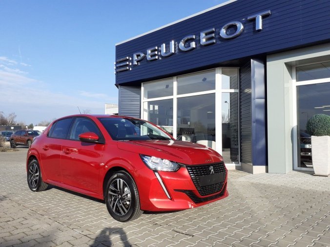 Peugeot 208, Allure 1,2 PureTech 100k, barva červená