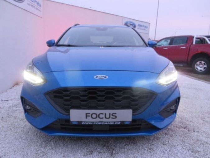 Ford Focus, 1.0 EcoBoost, barva modrá