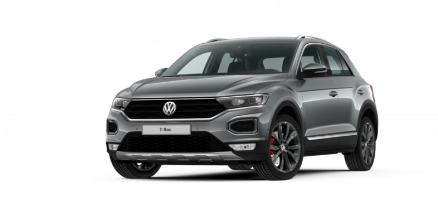 Volkswagen T-Roc, Sport 2,0 TSI OPF 7DSG 4MOT, barva šedá