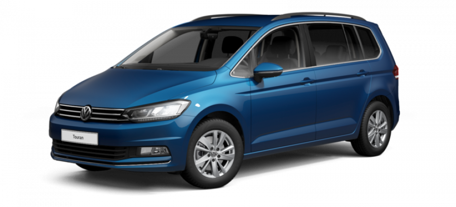 Volkswagen Touran, HL 2,0 TDI 7DSG, barva modrá