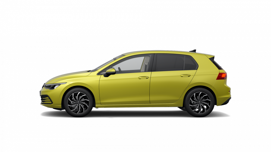 Volkswagen Golf, Golf Life 1,0 TSI 6G, barva žlutá