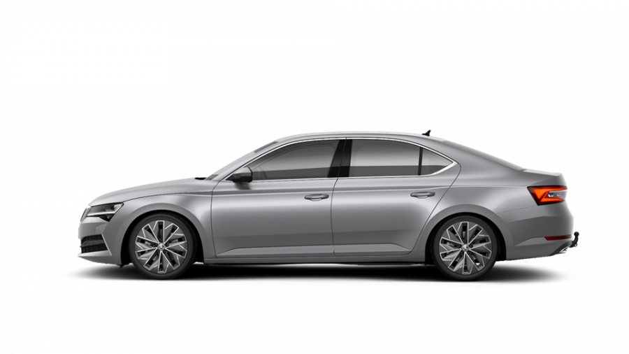 Škoda Superb, 2,0 TDI 110 kW 7-stup. automat., barva stříbrná