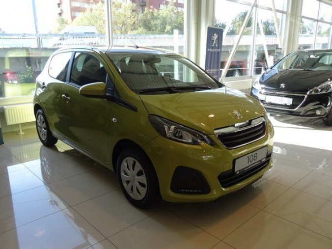 Peugeot 108, 5dv. ACTIVE 1.0 VTi 72k S&S MAN5, barva zelená