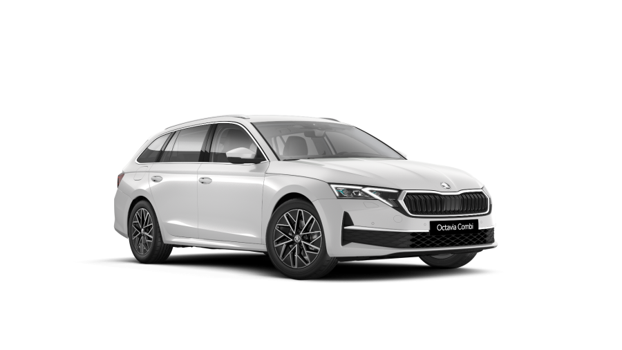 Škoda Octavia, 1,5 TSI m-HEV 110 kW 7-stup. automat., barva bílá