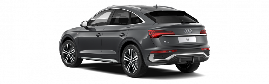 Audi Q5 Sportsback, Q5 SB S line 40 TDI 150kW quattro, barva šedá