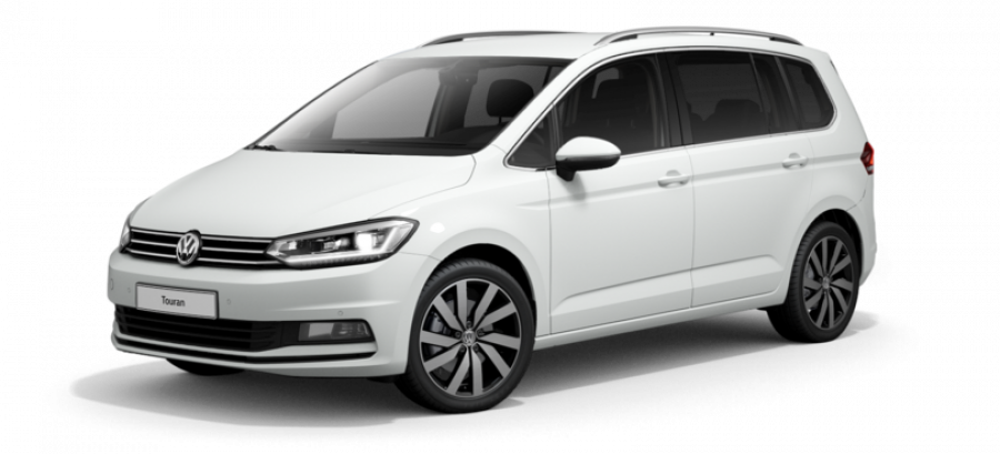 Volkswagen Touran, ME 1,5 TSI EVO 7DSG, barva bílá