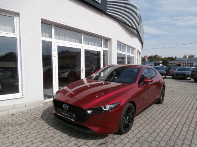 Mazda 3, 2.0i X 181 GT, barva červená