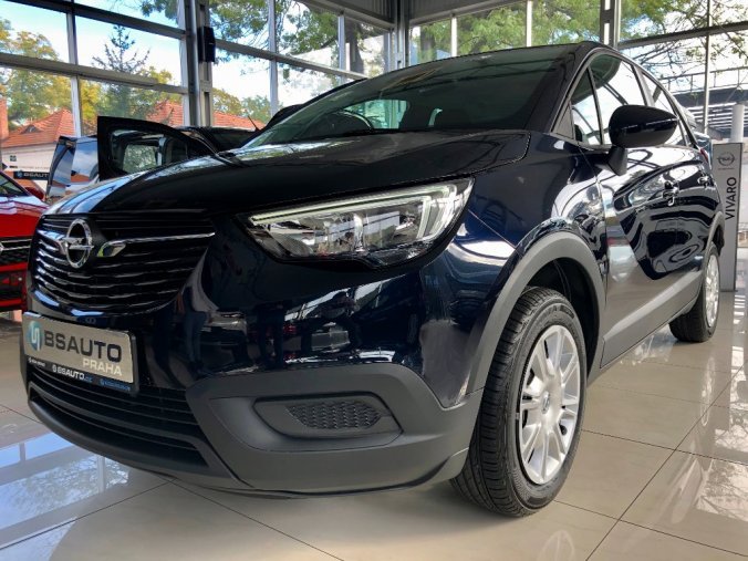 Opel Crossland X, Smile 1,2 Turbo + ZP zdarma, barva modrá