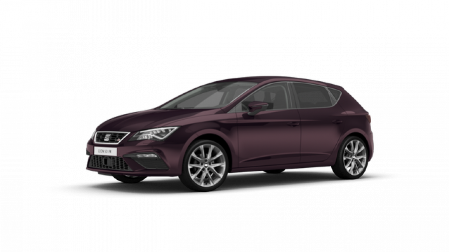 Seat Leon 5D, FR 1.5 TSI 130k 6M, barva fialová