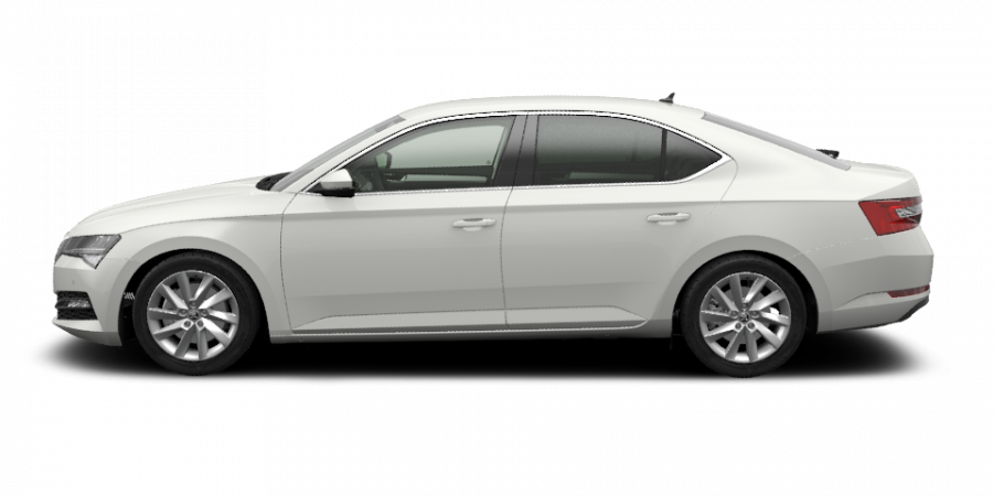 Škoda Superb, 2,0 TDI 110 kW 7-stup. automat., barva bílá