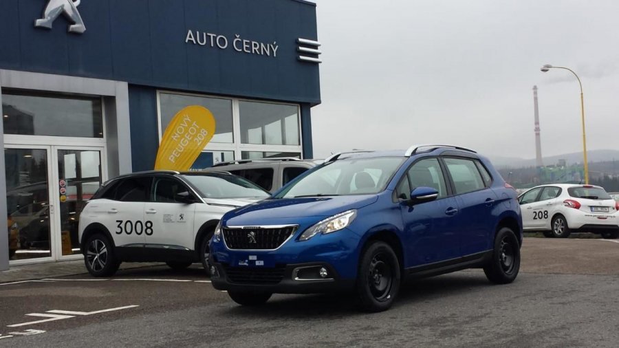 Peugeot 2008, ACTIVE 1.2 PureTech 110k MAN6, barva modrá