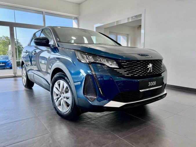 Peugeot 3008, ACTIVE PACK 130k MAN6, barva modrá