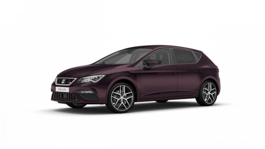 Seat Leon 5D, FR 1.5 TSI 130k 6M, barva fialová