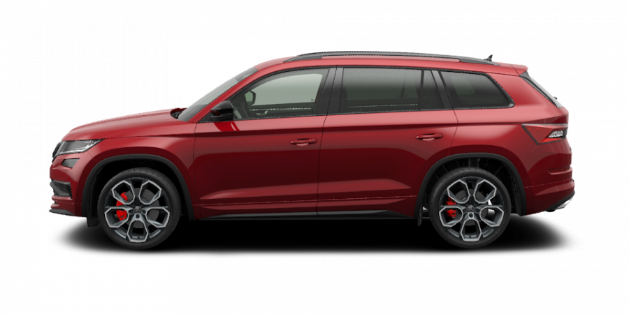 Škoda Kodiaq, 2,0 Bi-TDI 176 kW 7-stup. automat. 4x4, barva červená