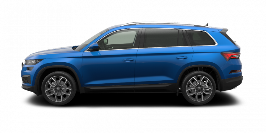 Škoda Kodiaq, 2,0 TDI 110 kW 7-stup. automat., barva modrá