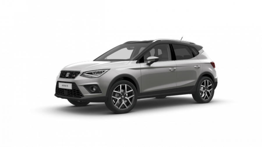 Seat Arona, FR 1,5 TSI EVO 150k, barva stříbrná