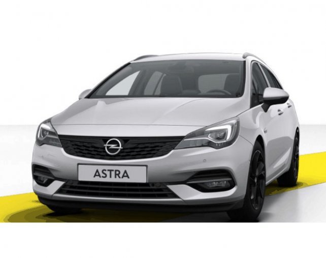 Opel Astra, Elegance 1,2Turbo 130koní + ZP, barva stříbrná