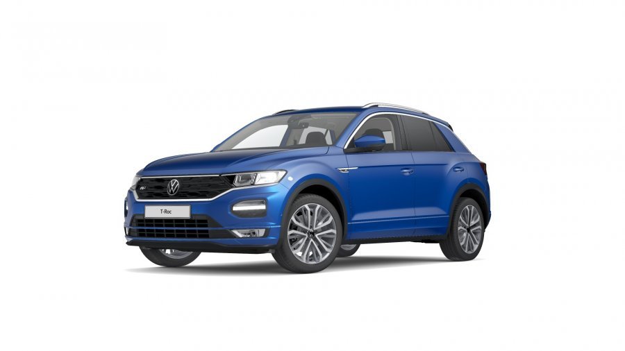 Volkswagen T-Roc, T-Roc Maraton Edition 2,0 TDI 7DSG, barva modrá