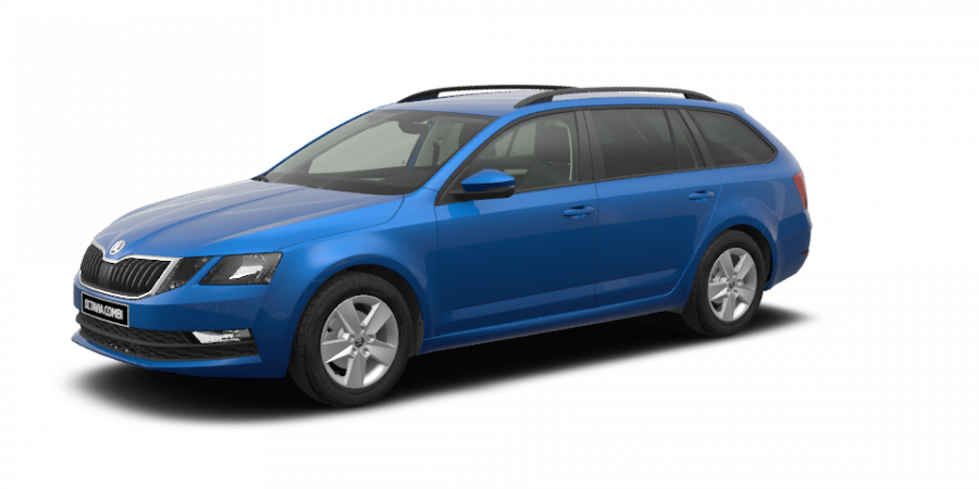 Škoda Octavia, 1,6 TDI 85 kW 5-stup. mech., barva modrá