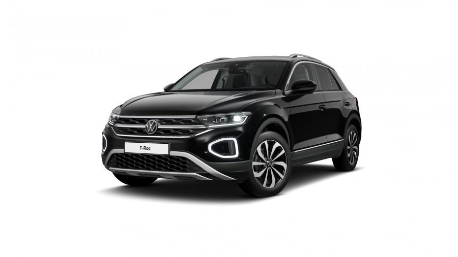 Volkswagen T-Roc, T-Roc Style 1,0 TSI 81 kW 6G, barva černá