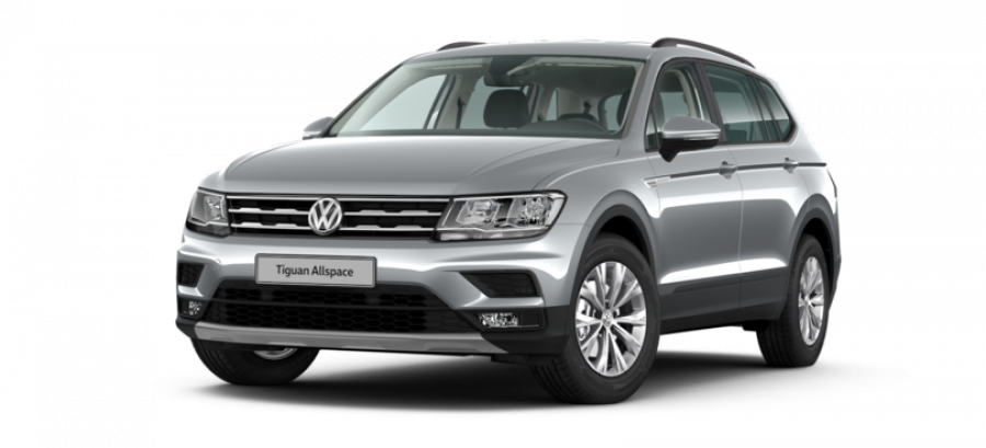 Volkswagen Tiguan Allspace, Trendline 2,0 TDI OPF 6G SCR, barva stříbrná