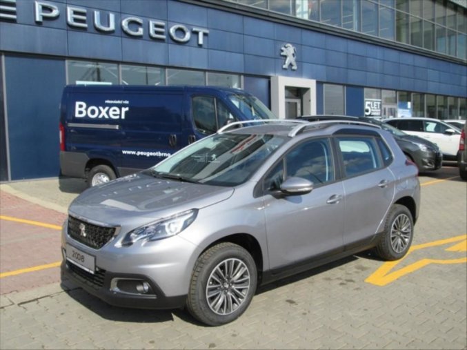 Peugeot 2008, 1.2 110k Active S&S MAN6, barva šedá