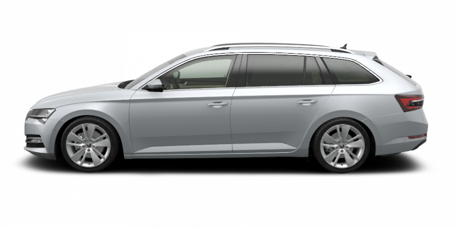 Škoda Superb, 2,0 TDI 147 kW 7-stup. automat. 4x4, barva stříbrná